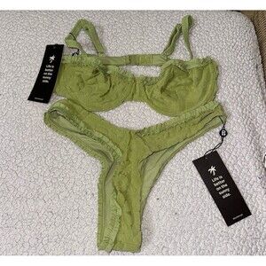 Blackbough green bikini set NWT